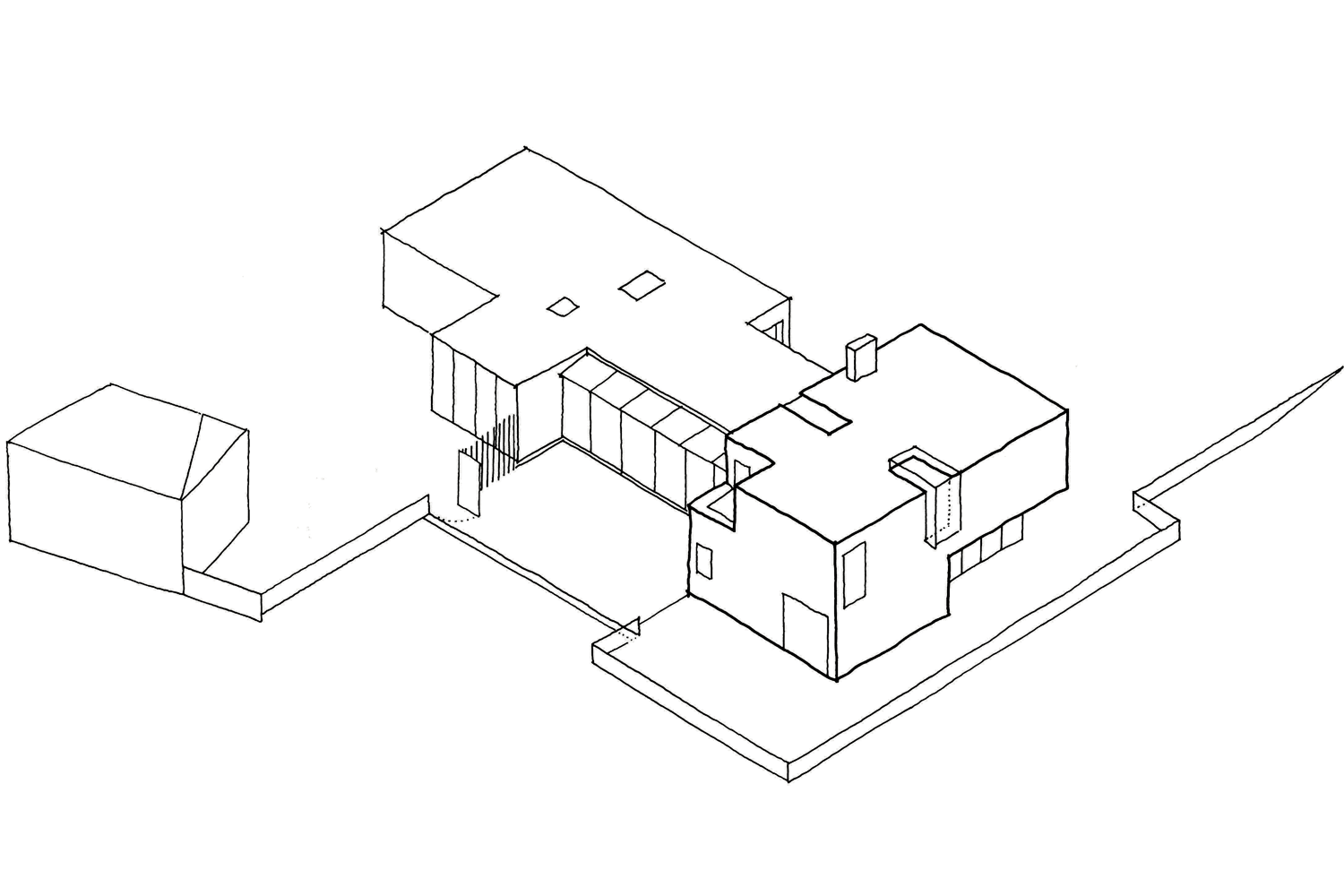 Design Engine housing sketch