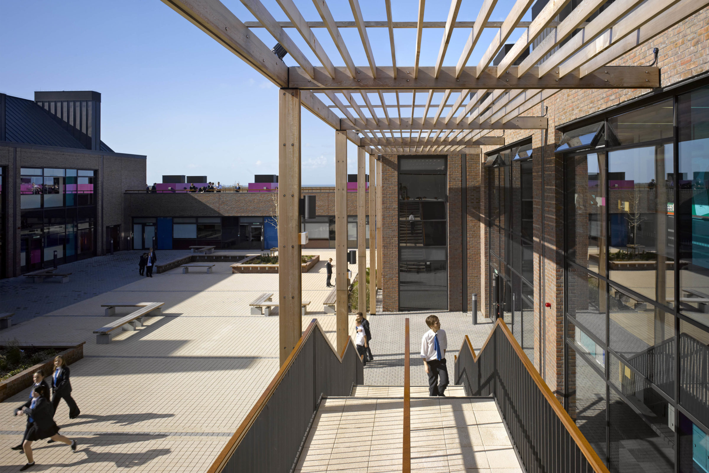 Les Beaucamps High School Guernsey - Design Engine Architects